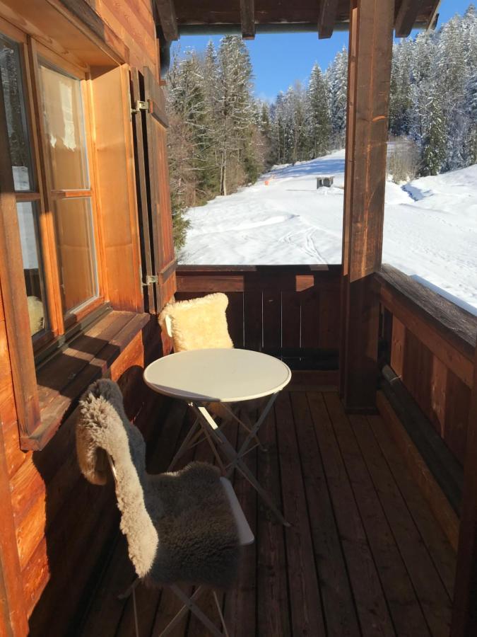 Ferienwohnung Morgentau Am Rande Der Wildnis Sibratsgfall Екстер'єр фото