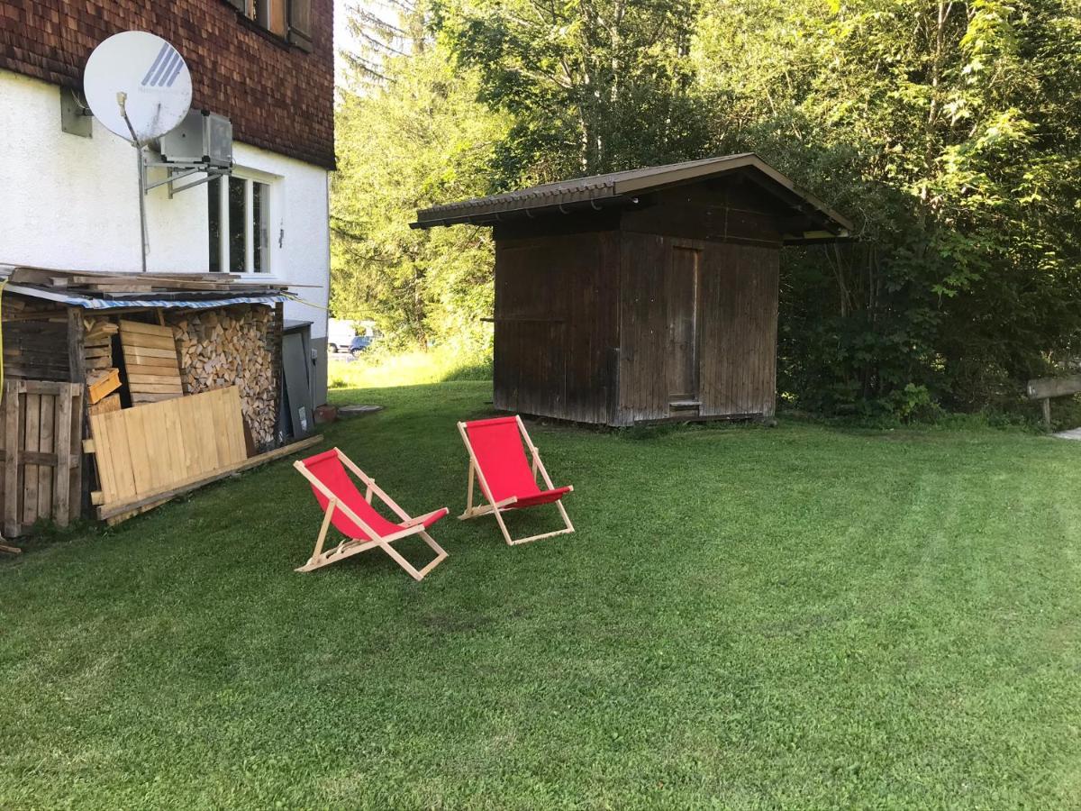 Ferienwohnung Morgentau Am Rande Der Wildnis Sibratsgfall Екстер'єр фото