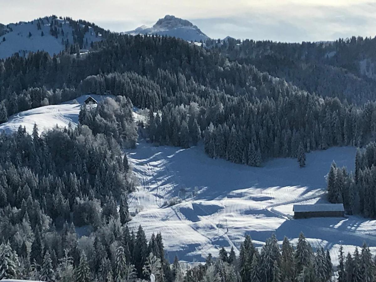Ferienwohnung Morgentau Am Rande Der Wildnis Sibratsgfall Екстер'єр фото