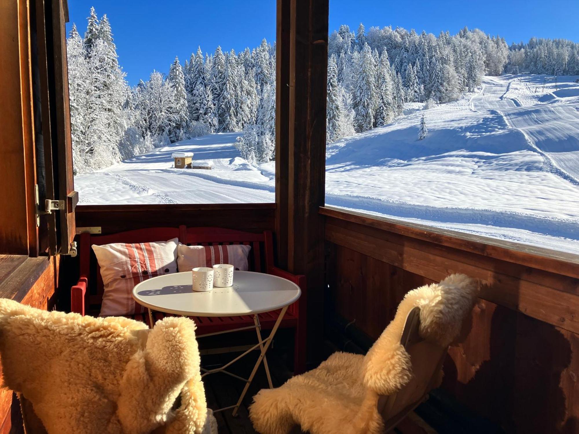 Ferienwohnung Morgentau Am Rande Der Wildnis Sibratsgfall Екстер'єр фото